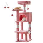 Cat Tree Tall Multi-Cat Climbing Tower for Pet Furniture Natural Sisal Scratching Posts Stable Pet House for Indoor Cat