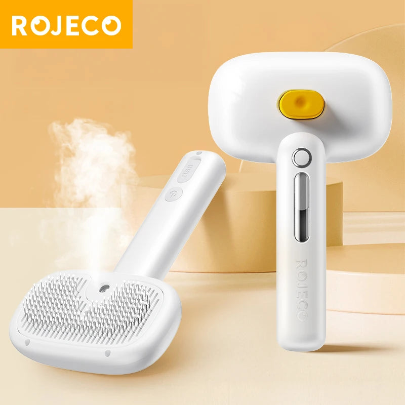 Pet Steam Comb Electric Spray Brushes for Dog Cat Hair Removal Combs Pet Hair Grooming Tool Hair Remover Water Mist Brush