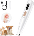 Multifunctional Waterproof Pet Micro Precision Trimmer - Rechargeable Shaver with LED Light for Paws, Eyes, Ears, Face, and Buttocks for Small Dogs and Cats, 50dB Quiet Operation