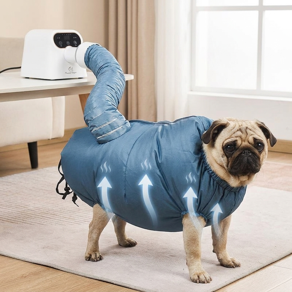 Automatic Drying Bag With Quick Drying Hair Dryer For Bathing